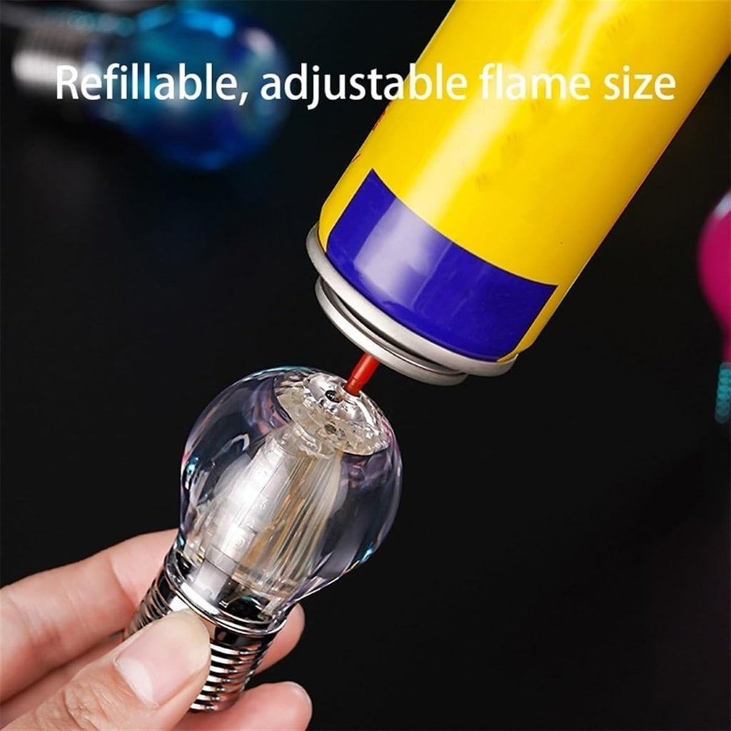bulb shaped windproof fancy cigratte lighter